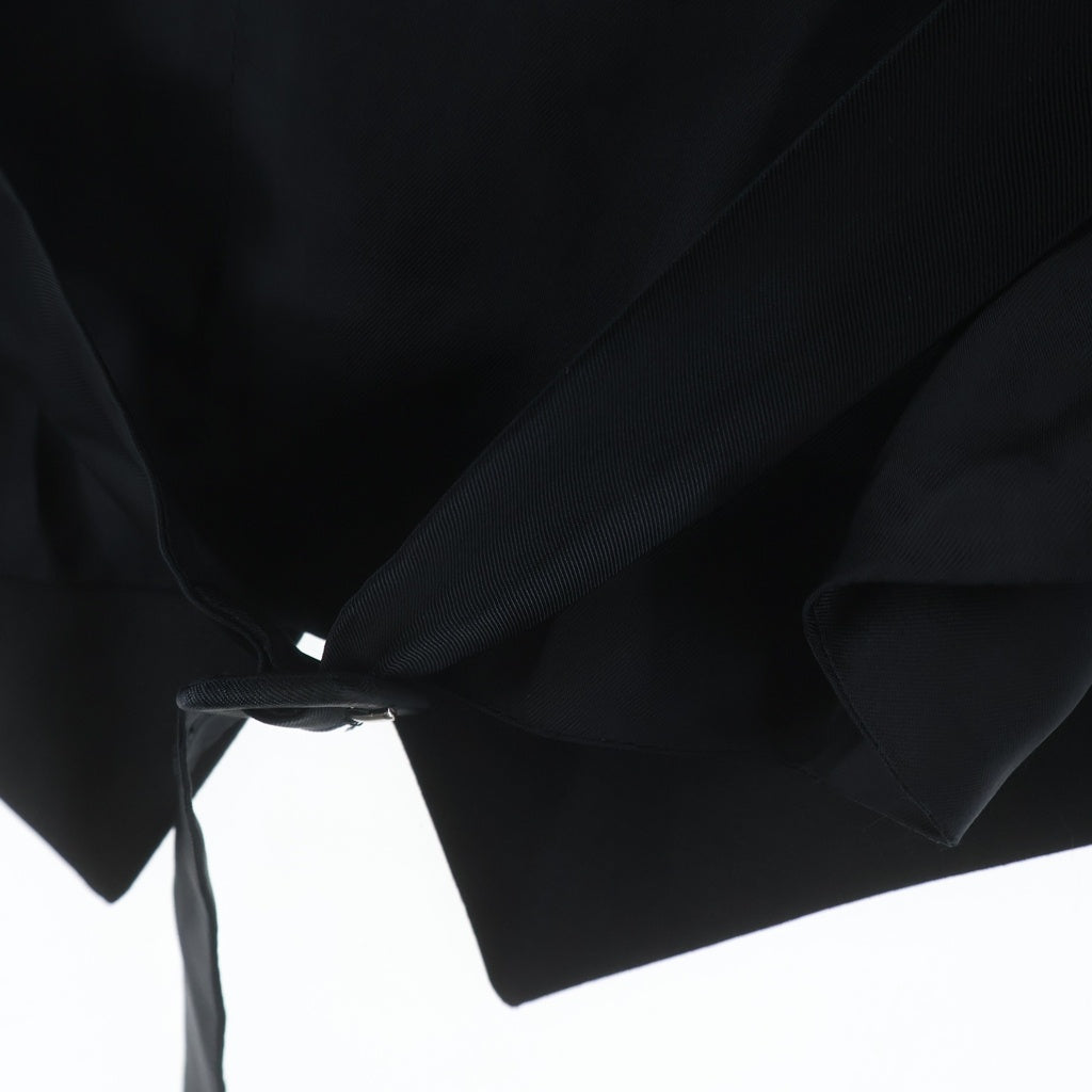 Dior HOMME(ディオールオム) 10AW フード付ジレ ベスト ブラック 0E3160700559