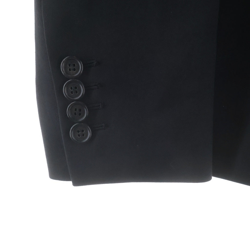 Dior HOMME(ディオールオム) 14AW ノッチトラベル 3Bフーデット テーラードジャケット ブラック #48 433C215Z2200