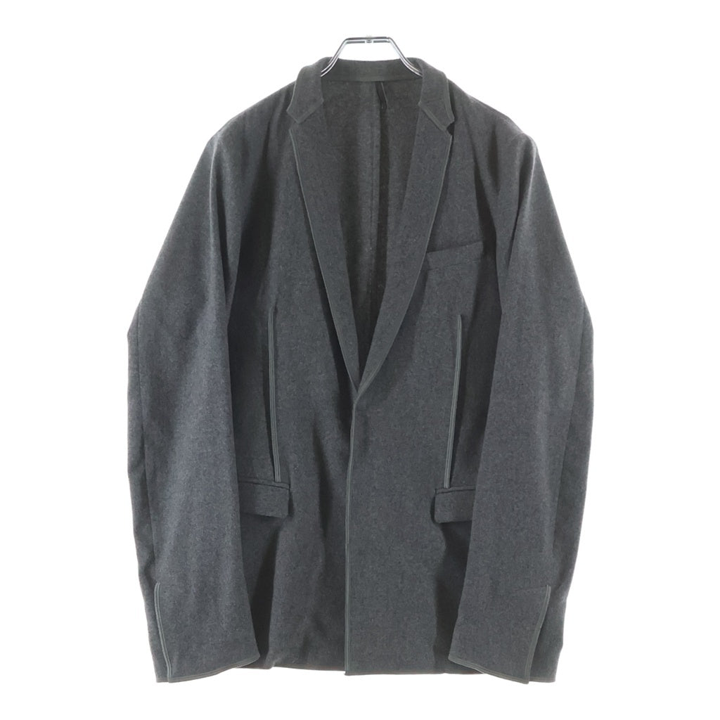 Dior HOMME(ディオールオム) 11AW パイピング ナローラペル カシミヤジャケット グレー 133C212E1875