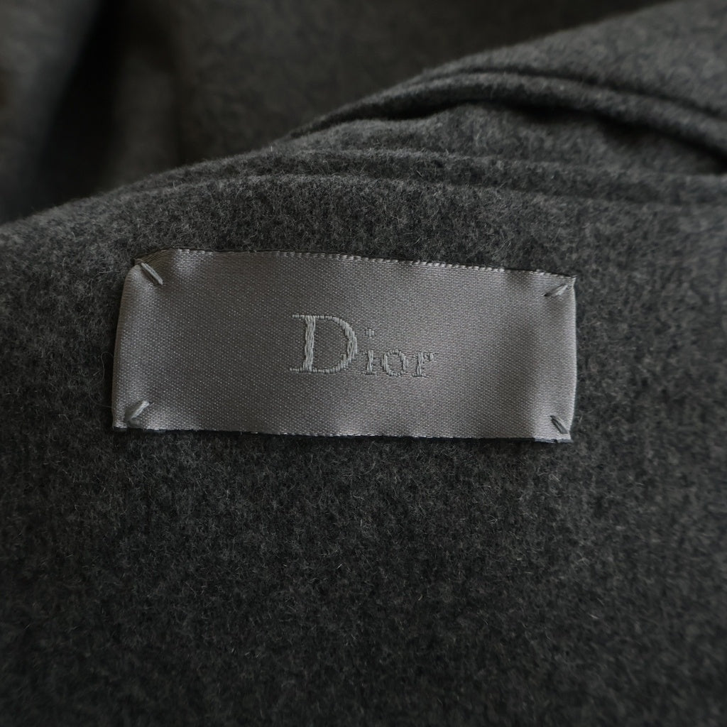 Dior HOMME(ディオールオム) 11AW パイピング ナローラペル カシミヤジャケット グレー 133C212E1875
