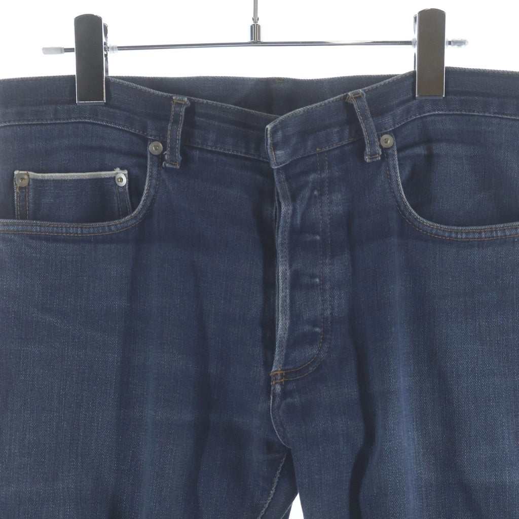 Dior HOMME(ディオールオム) 10AW ウォッシュ加工 ボタンフライスキニーデニムパンツ ブルー 0H31J3931626