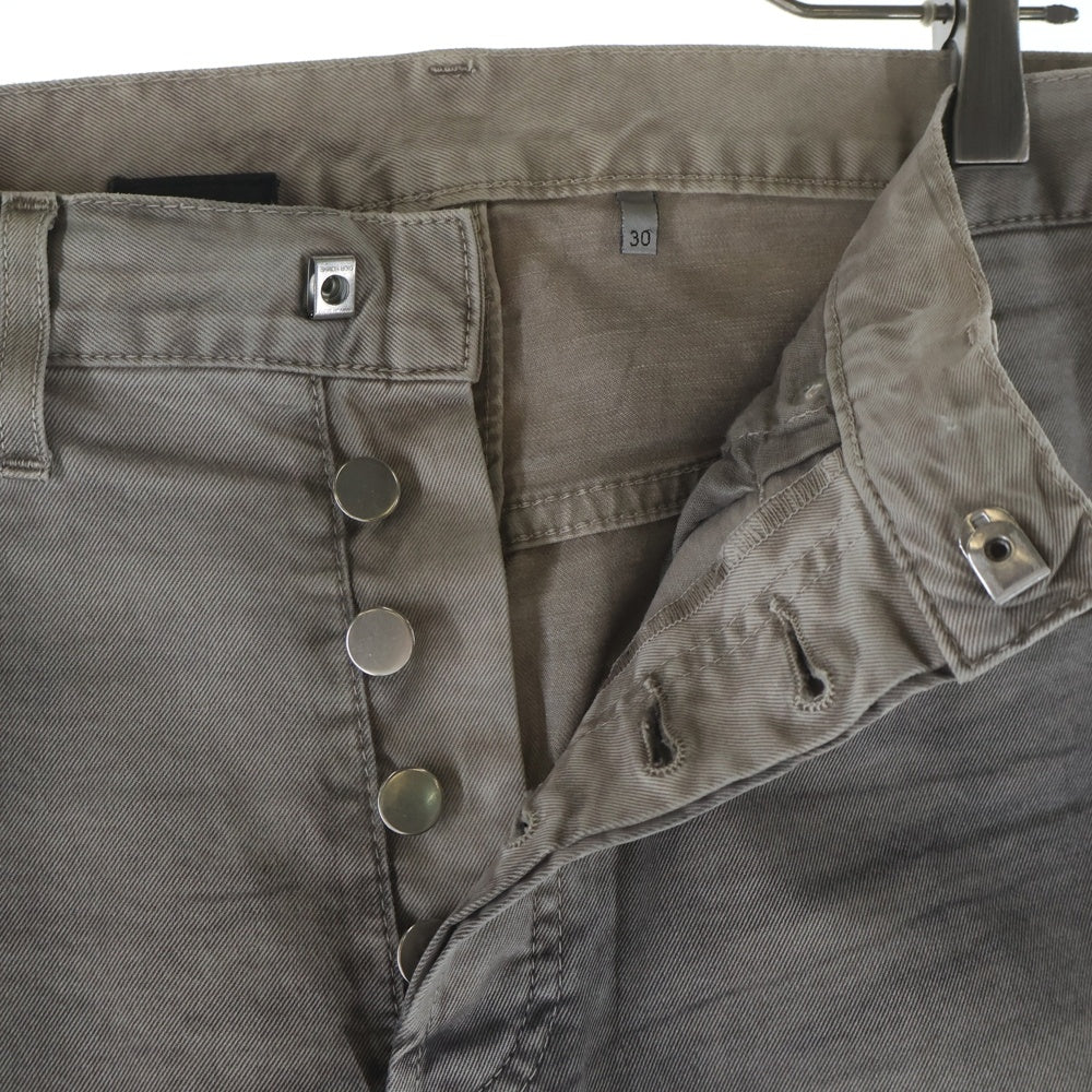 Dior HOMME(ディオールオム) ジェイク ストレッチ スリム テーパード スキニーパンツ アッシュグレー 30 133D007TX025