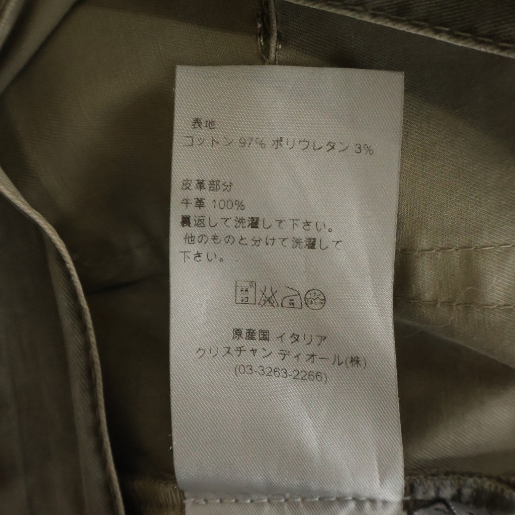 Dior HOMME(ディオールオム) ストレッチパンツ デニムパンツ 30 カーキ 133D016TX007