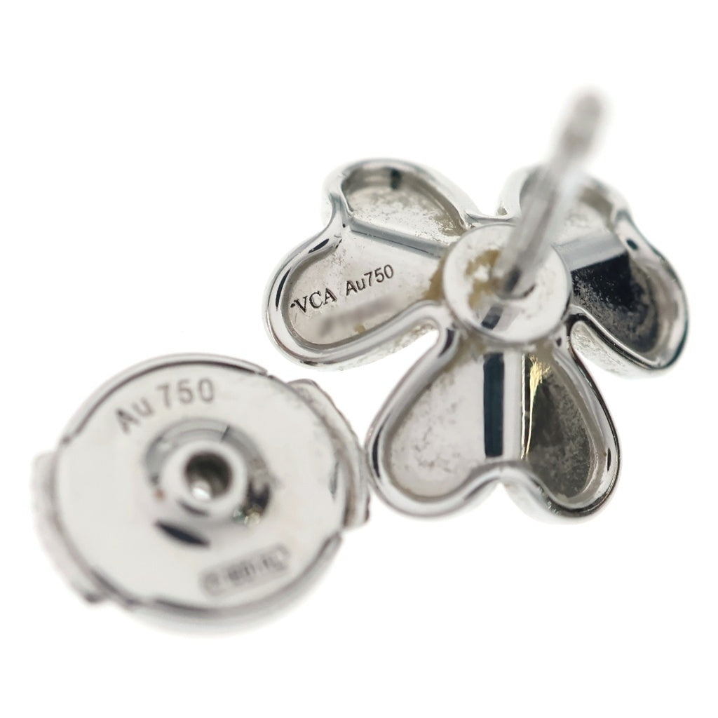 Van Cleef & Arpels(ヴァンクリーフアンドアーペル) フリヴォル ミニ 1PD ダイヤ ピアス K18WG ホワイトゴールド VCARP0J600 レディース
