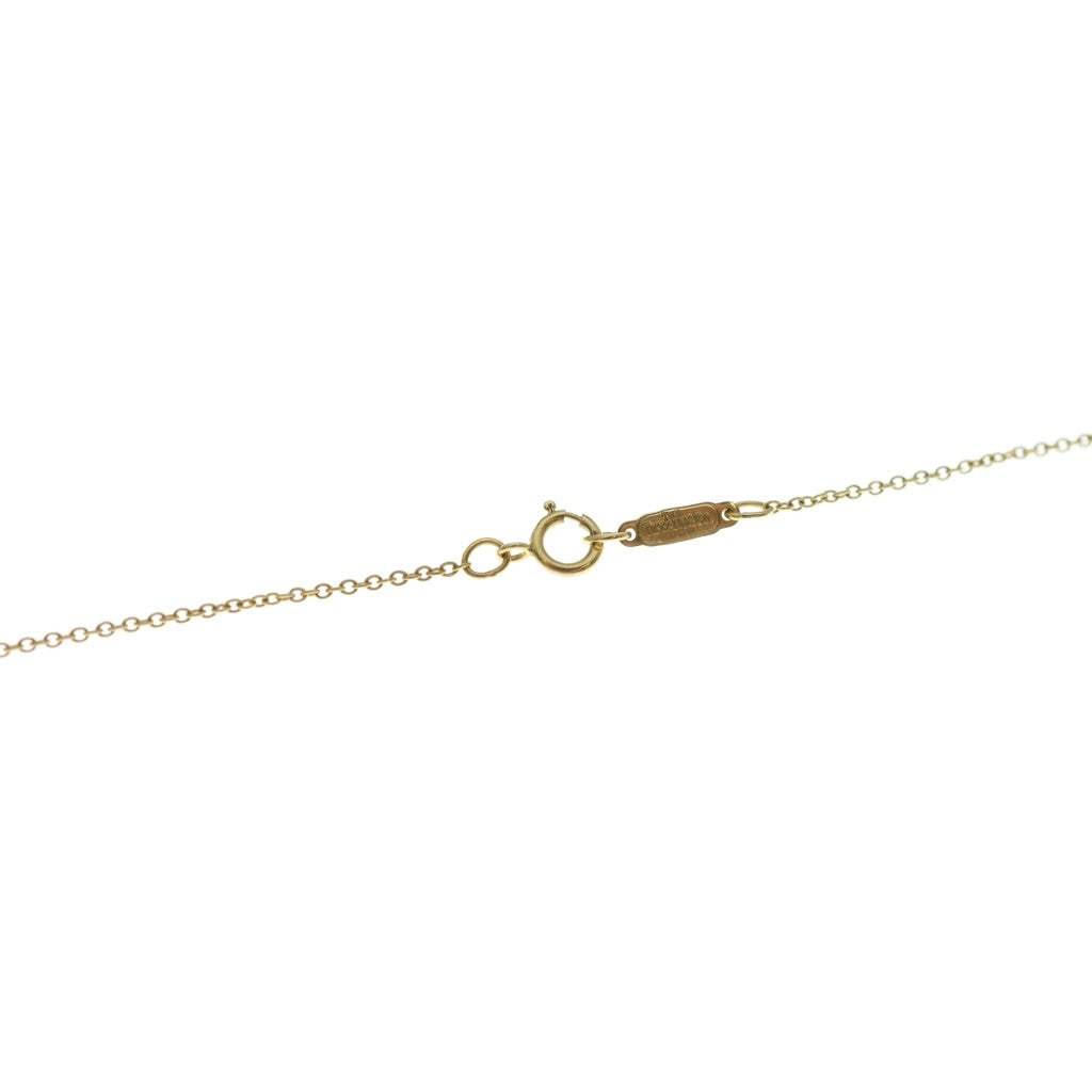 TIFFANY & Co.(ティファニー) スモールクロス ダイヤ ネックレス ペンダント チェーン ゴールド Au750 レディース