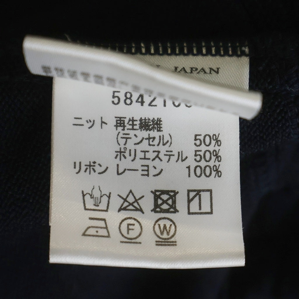 Rene(ルネ) ■ロングカーディガン ブラック レーヨン レディース