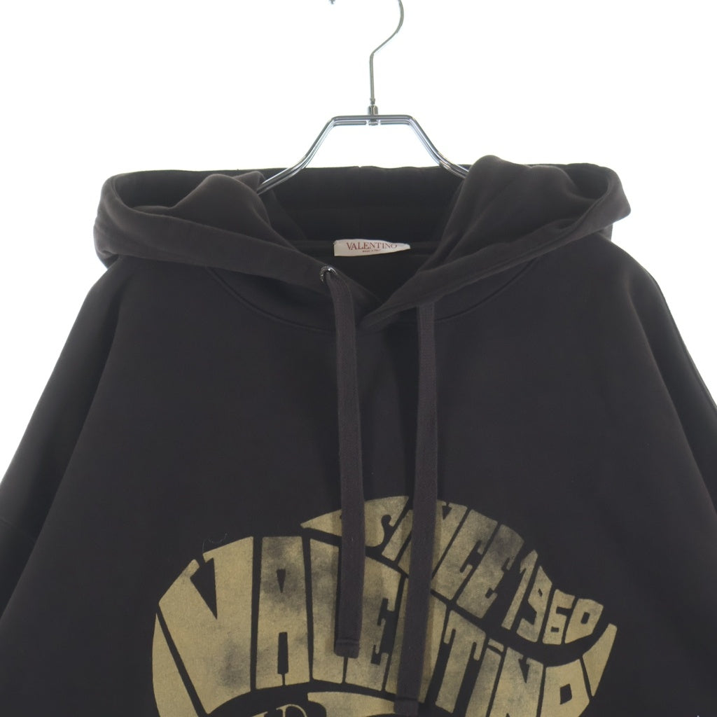 VALENTINO(ヴァレンティノ) フロントプリントフーディー パーカー