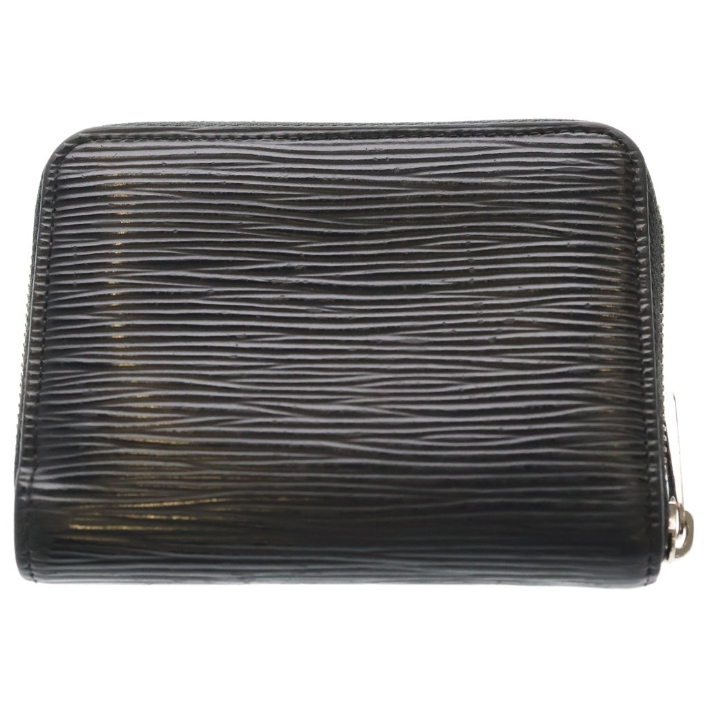 LOUIS VUITTON(ルイヴィトン) LV ルイヴィトン エピ ジッピー・コイン パース ミニ財布 コインケース ブラック M60152 シルバー金具