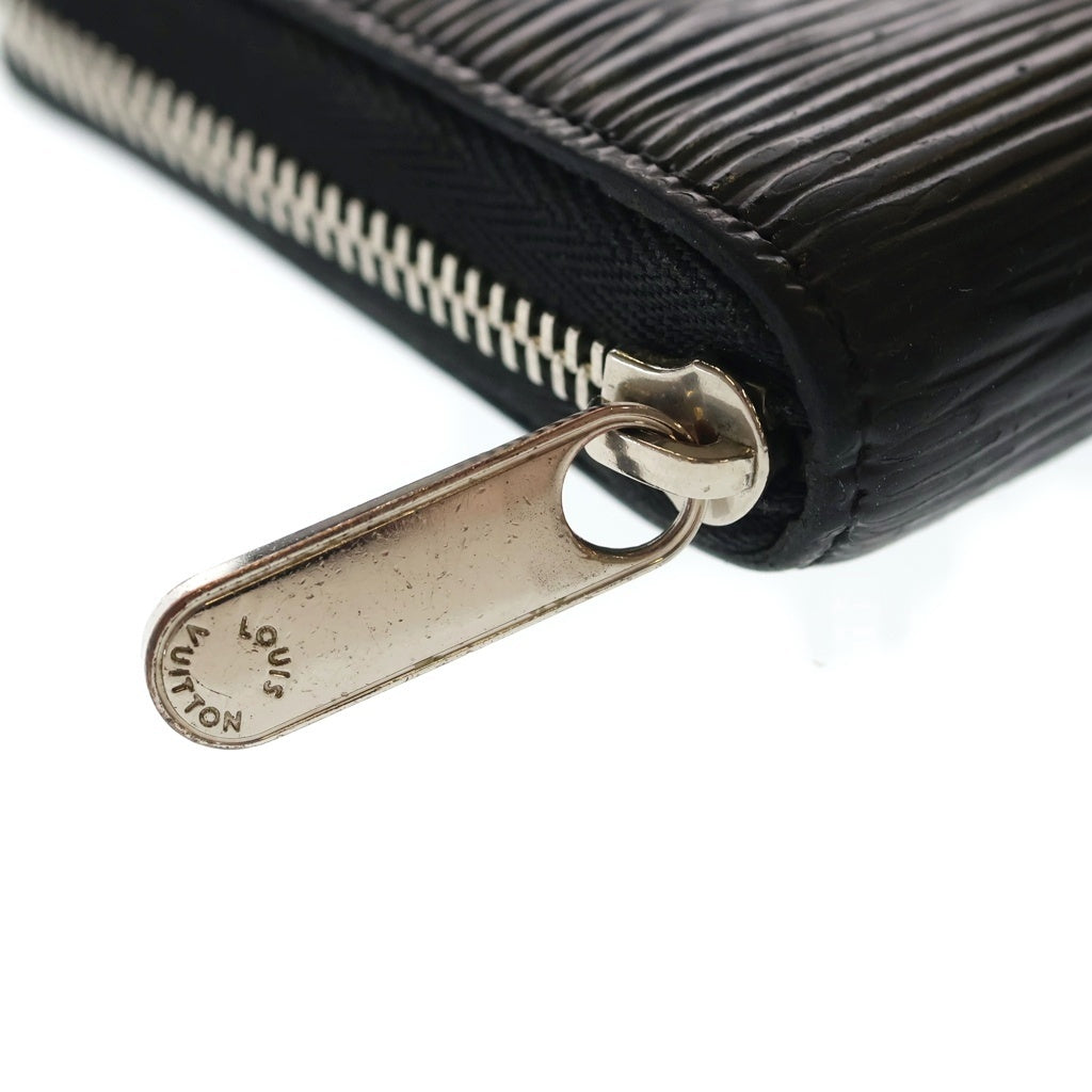 LOUIS VUITTON(ルイヴィトン) LV ルイヴィトン エピ ジッピー・コイン パース ミニ財布 コインケース ブラック M60152 シルバー金具