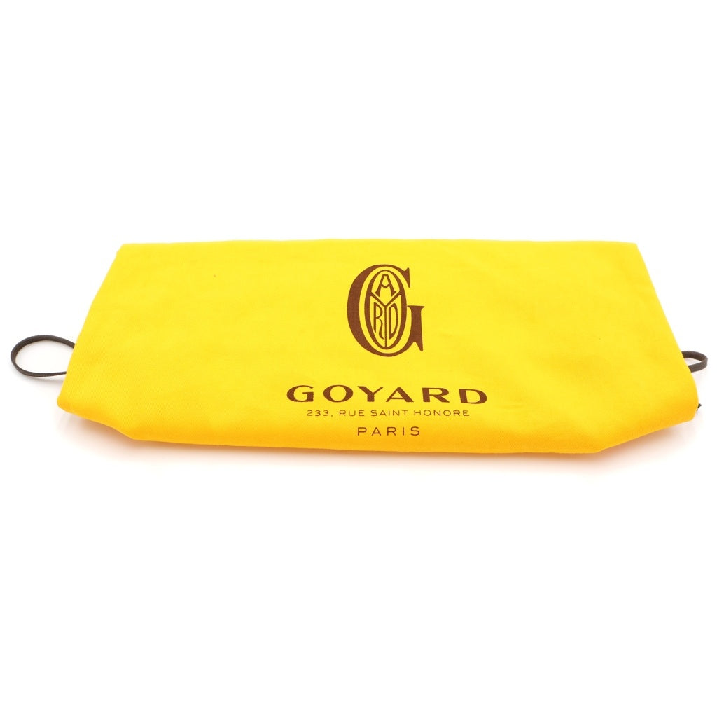 GOYARD(ゴヤール) プティ フロ ショルダーバック 巾着バッグ ブラウン PVCコーティング レザー レディース