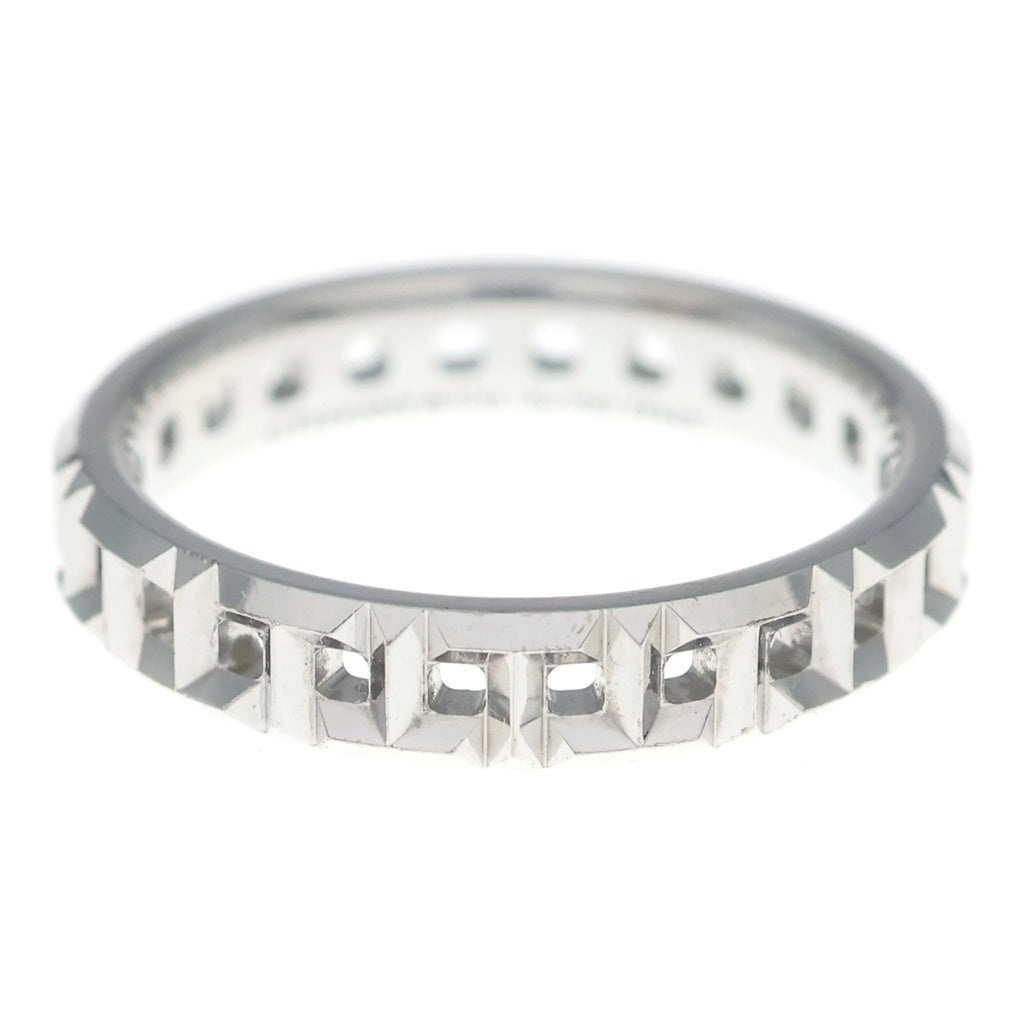 TIFFANY & Co.(ティファニー) Tトゥルー ナロー リング ホワイトゴールド 750WG #10