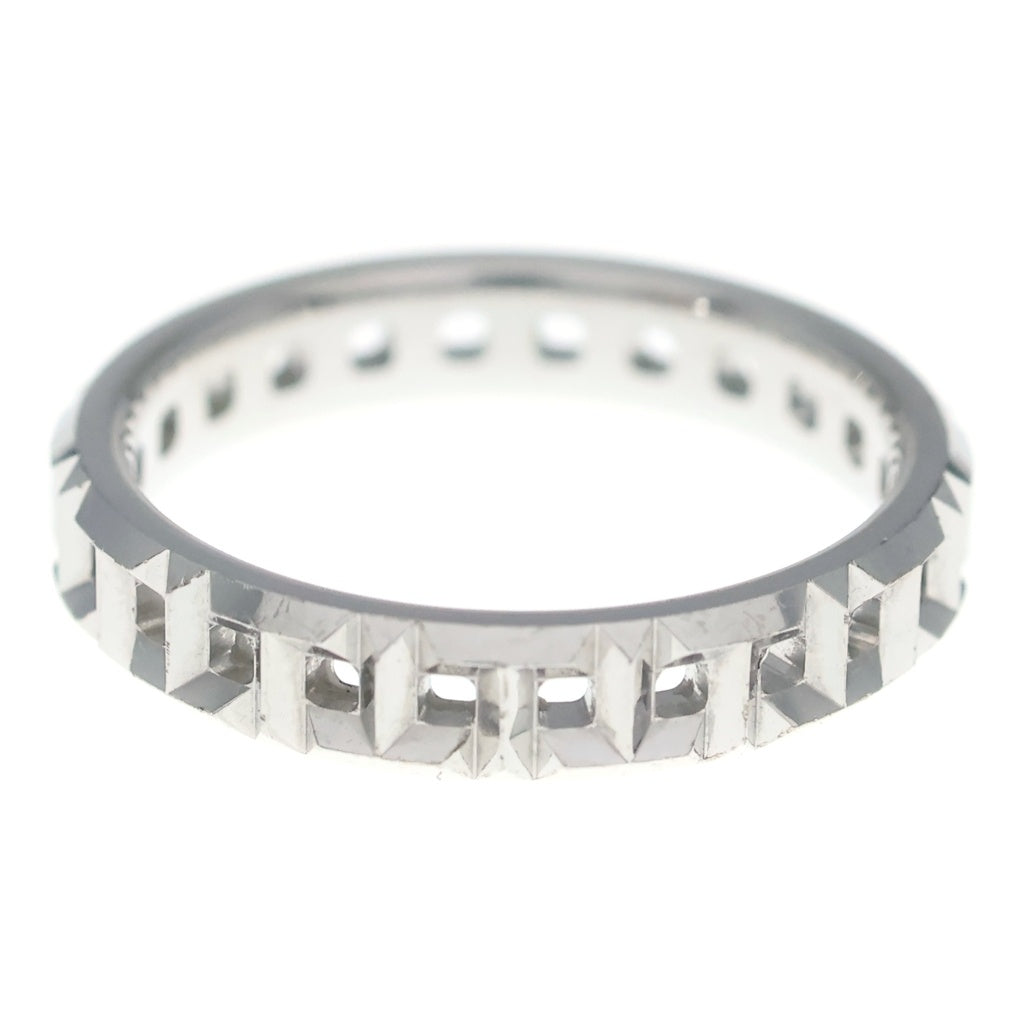 TIFFANY & Co.(ティファニー) Tトゥルー ナロー リング ホワイトゴールド 750WG #10