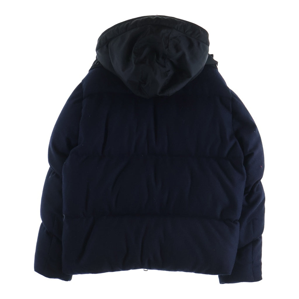MONCLER(モンクレール) 20AW ×JW Anderson STONOR ジェイダブリューアンダーソン ウール ダウンジャケット ネイビー/オレンジ F209E1A51600