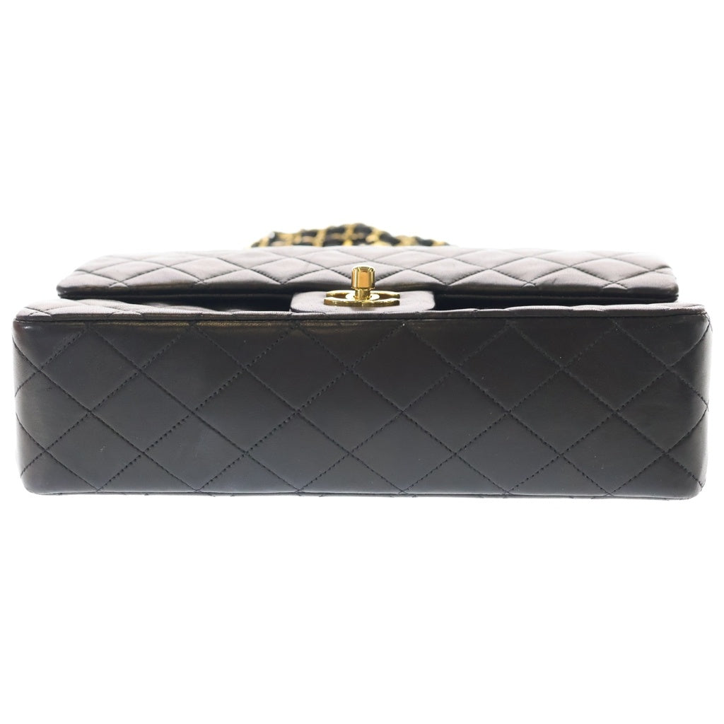 CHANEL(シャネル) マトラッセ25 ラムスキン レザー Wフラップ W