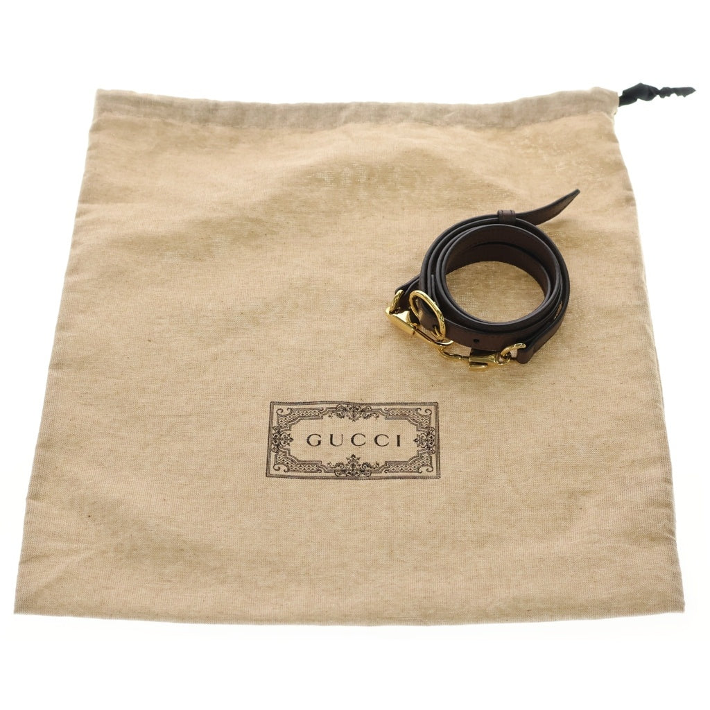 GUCCI(グッチ) ジャンボGG ダイアナ バンブー スモール キャンバス レザー 2WAY ハンド ショルダーバッグ ブラウン 660195 レディース