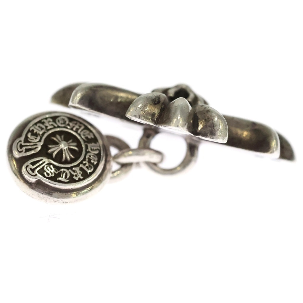 CHROME HEARTS(クロムハーツ) ダブルCHクロス カフスボタン カフリンクス シルバー