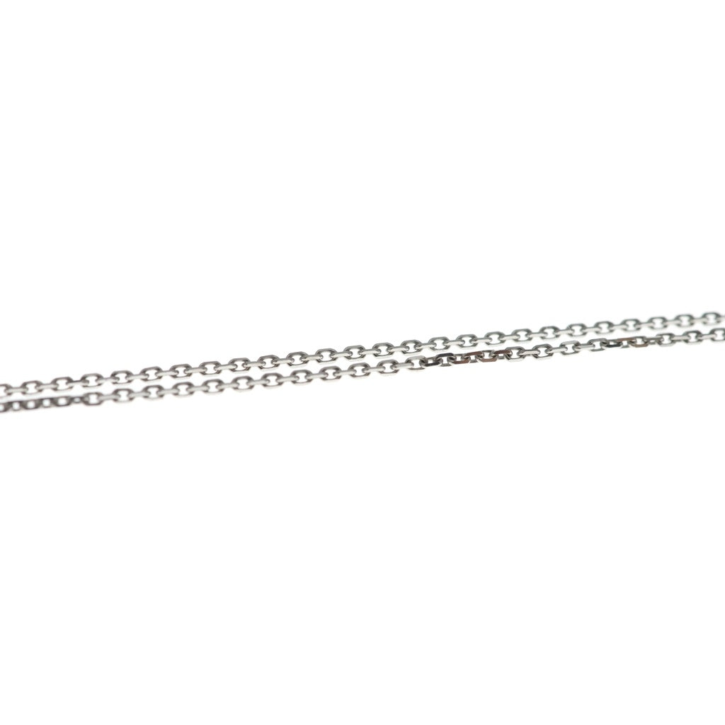 Van Cleef & Arpels(ヴァンクリーフアンドアーペル) スウィートアルハンブラ ダイヤ ネックレス K18WG ホワイトゴールド VCARO85900 レディース