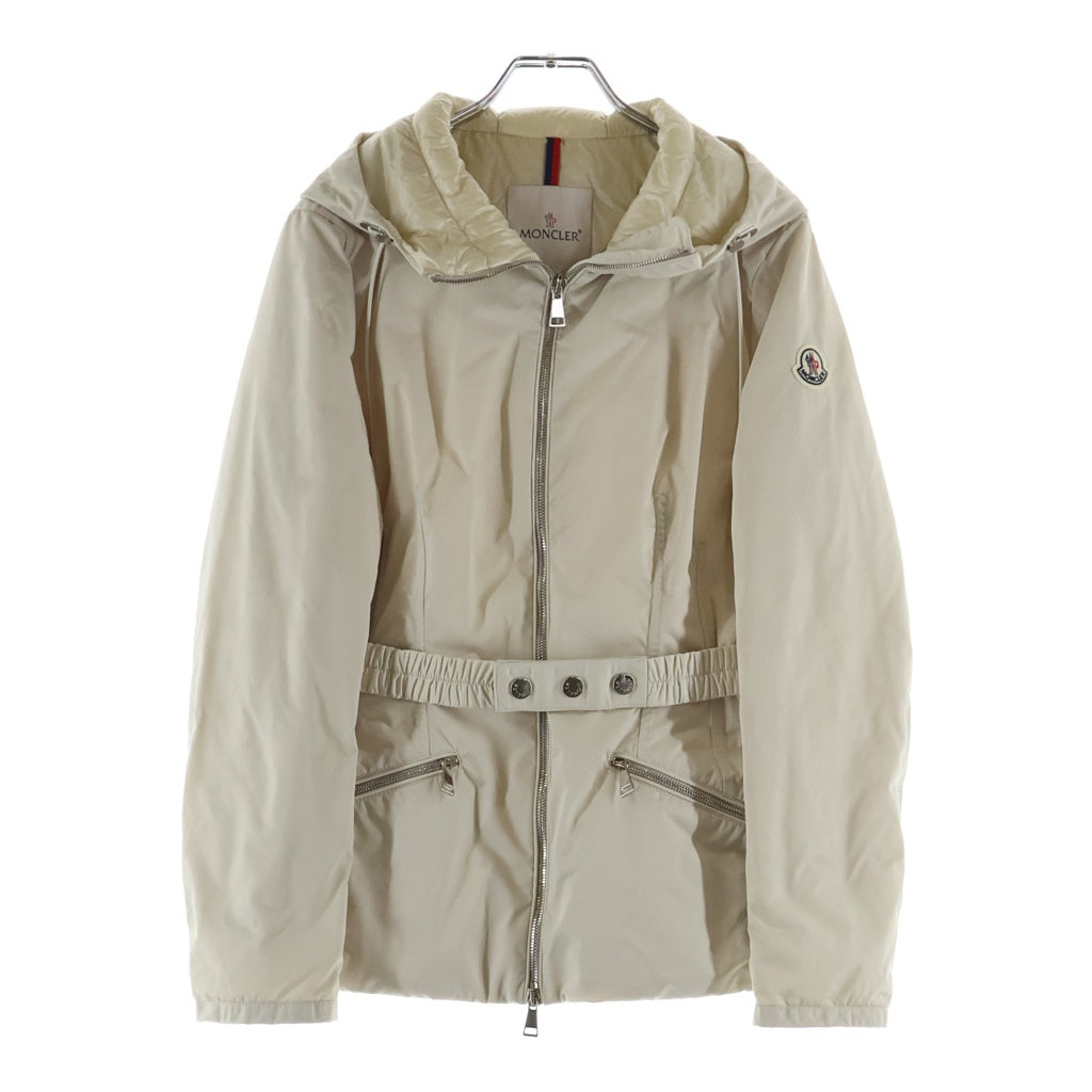 MONCLER(モンクレール) HENDAYE ベルテッドダウンジャケット アイボリー ホワイト 0 H10931A00081 54A1K レディース