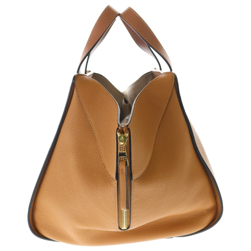 LOEWE(ロエベ) ハンモック スモール レザー 2WAY ハンド ショルダーバッグ ゴールド金具 ブラウン レディース