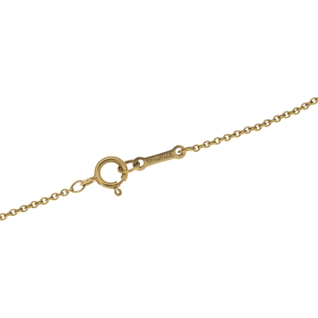 TIFFANY & Co.(ティファニー) エルサペレッティ ビーン ネックレス Au750 K18 PG ピンクゴールド レディース