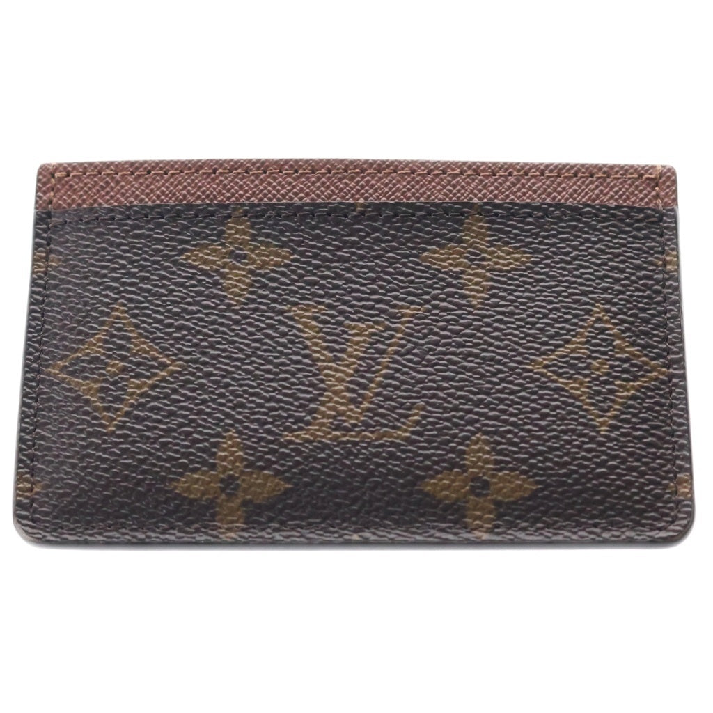 LOUIS VUITTON(ルイヴィトン) モノグラム ポルトカルト サーンプル PVC カードケース ブラウン M61733 レディース