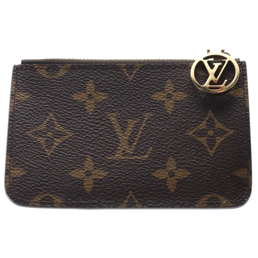 LOUIS VUITTON(ルイヴィトン) モノグラム ポルトカルト ロミー PVC カードケース ブルーフロスト ブラウン/ライトブルー M26653 レディース