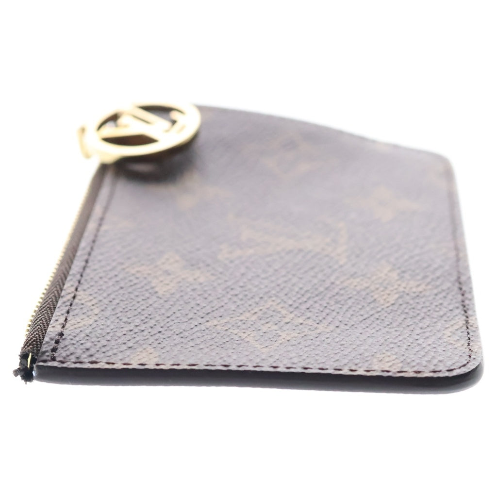 LOUIS VUITTON(ルイヴィトン) モノグラム ポルトカルト ロミー PVC カードケース ブルーフロスト ブラウン/ライトブルー M26653 レディース