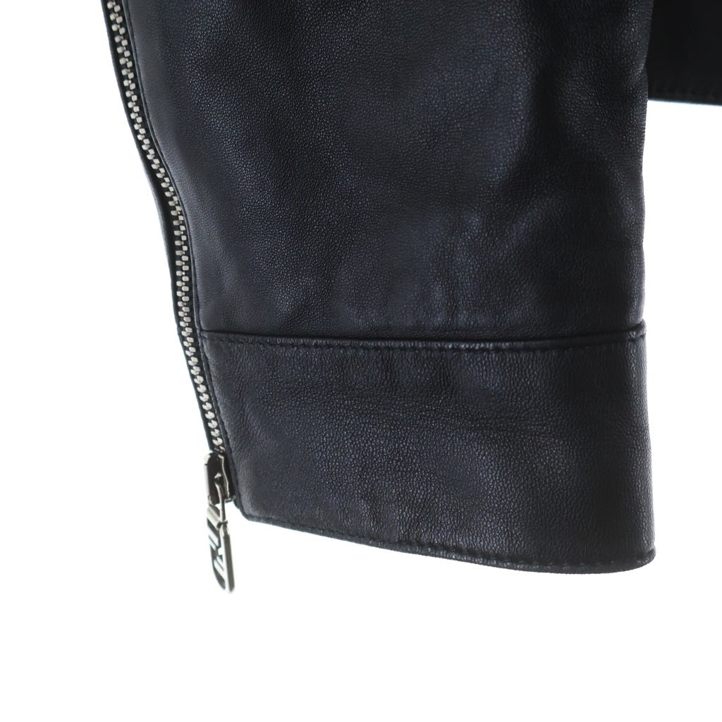 FENDI(フェンディ) 12CPF-22-2840 バイカージャケット ブラック ナッパ