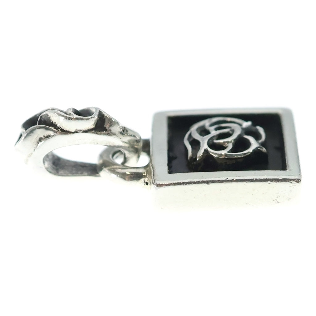 CHROME HEARTS(クロムハーツ) FRAMED FLRL フレームド フローラル ネックレス ボールチェーン シルバー