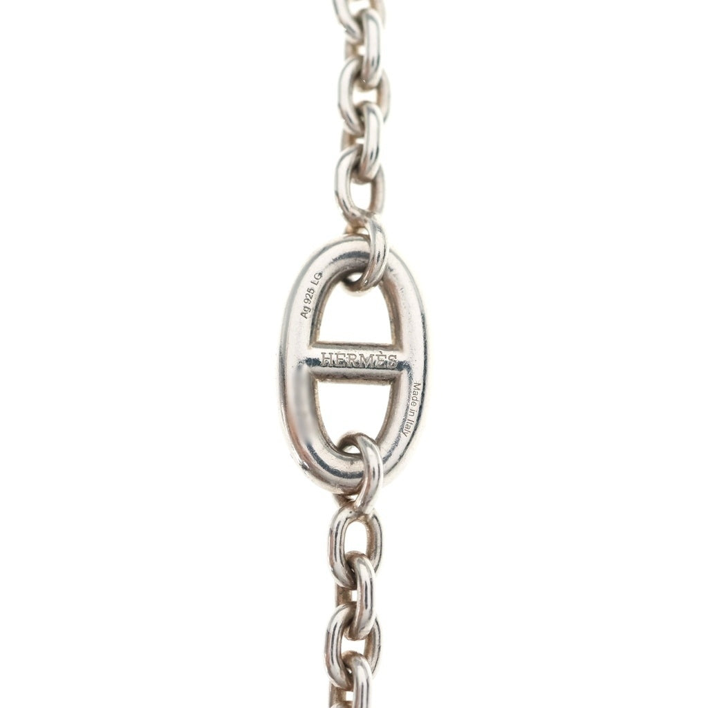 HERMES(エルメス) ファランドール ブレスレット チェーン シルバー 