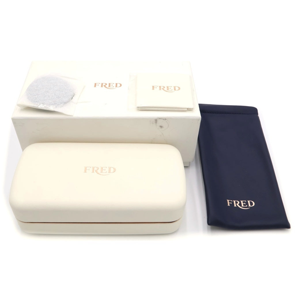 FRED(フレッド) サングラス ゴールド×ブラック レディース