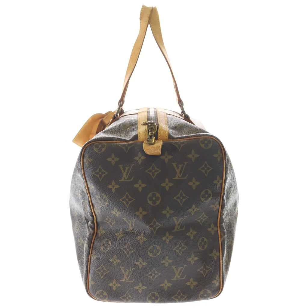 LOUIS VUITTON(ルイヴィトン) モノグラム サックスプール45 トラベルバッグ ハンドバッグ ボストンバッグ ブラウン レザー×PVC M41624 ゴールド金具