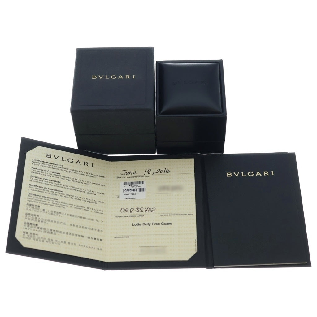 BVLGARI(ブルガリ) ビーゼロワン ピアス ピンクゴールド 750PG 345506 レディース