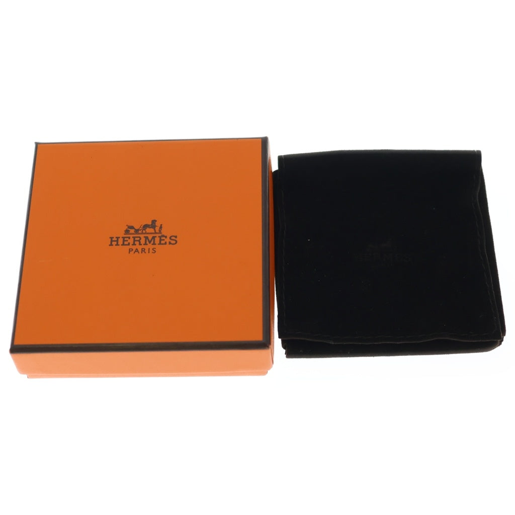 HERMES(エルメス) ビーアピ ドゥブルトゥール レザー 2連 ブレスレット ゴールド金具 ピンク/オレンジ レディース