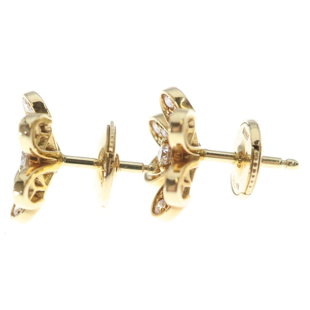 Van Cleef & Arpels(ヴァンクリーフアンドアーペル) フリヴォル ミニ ダイヤ ピアス イエローゴールド Au750YG VCARP24200 ジュエリー レディース