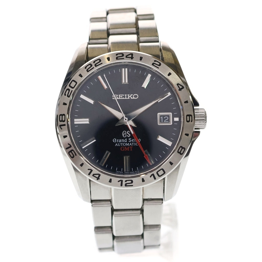 GRAND SEIKO(グランドセイコー) メカニカル GMT 黒文字盤 ステンレス 自動巻き SS/AT SBGM001