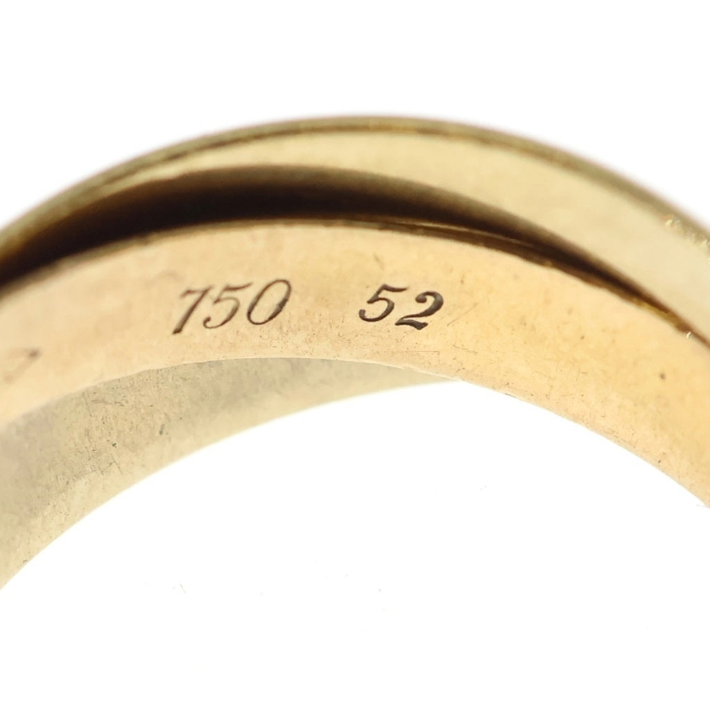 Cartier(カルティエ) トリニティ リング 750YG/PG/WG ゴールド #52 レディース
