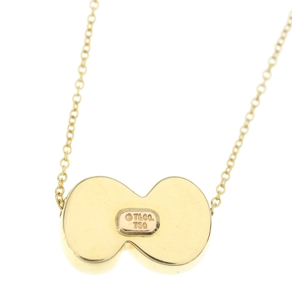 TIFFANY & Co.(ティファニー) トルネード ネックレス ペンダント K18YG イエローゴールド レディース