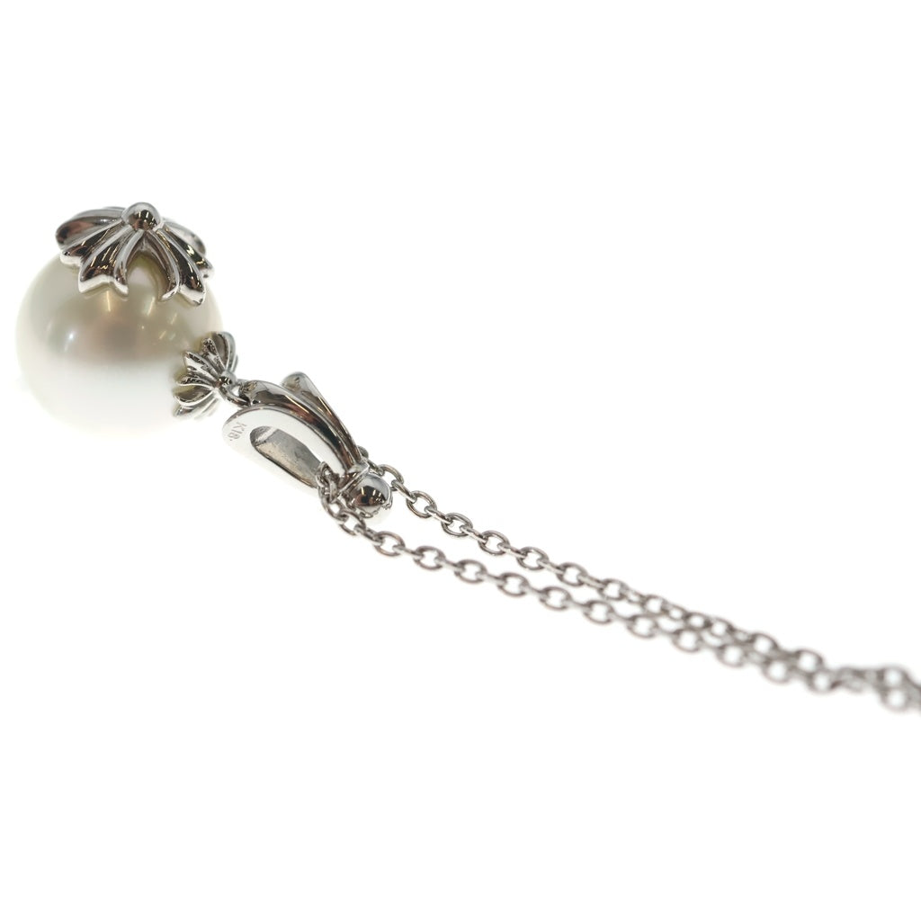 CHROME HEARTS(クロムハーツ) ×MIKIMOTO CH PLUS PEARL ミキモト CHプラス パール ネックレス K18WG ホワイトゴールド