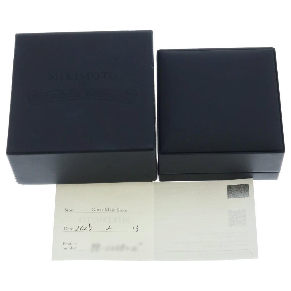 CHROME HEARTS(クロムハーツ) ×MIKIMOTO CH PLUS PEARL ミキモト CHプラス パール ネックレス K18WG ホワイトゴールド