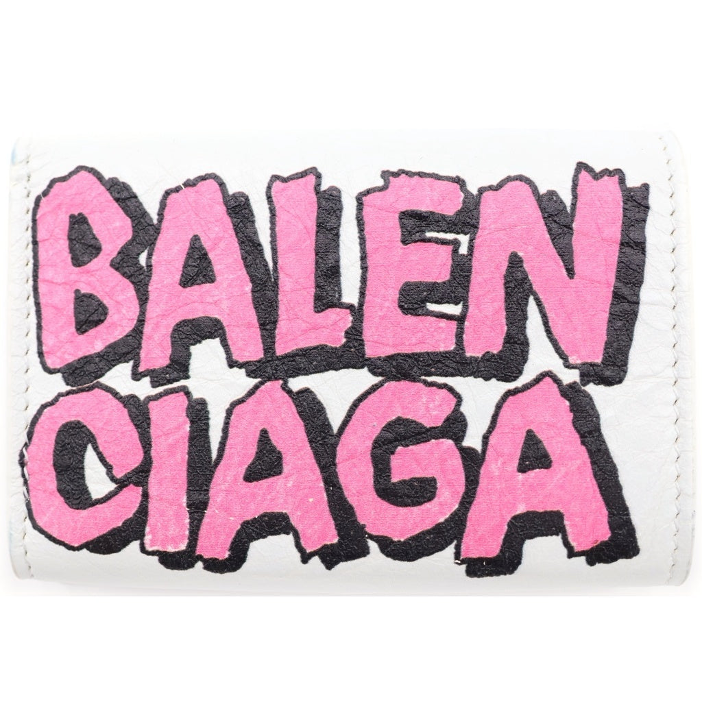 BALENCIAGA(バレンシアガ) ペーパー ミニウォレット グラフィティ 三