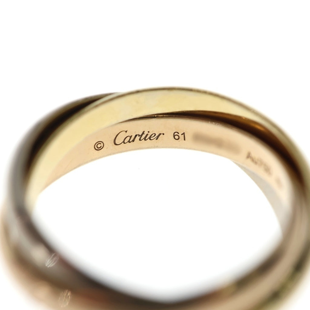 Cartier(カルティエ) トリニティ リング ピンクゴールド×ゴールド
