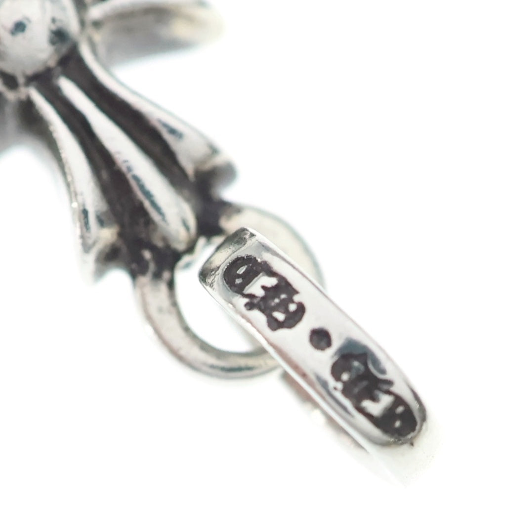 CHROME HEARTS(クロムハーツ) CRS BBYFAT P DMND ベイビーファットクロス PAVEダイヤ ペンダントトップ シルバーBCA234