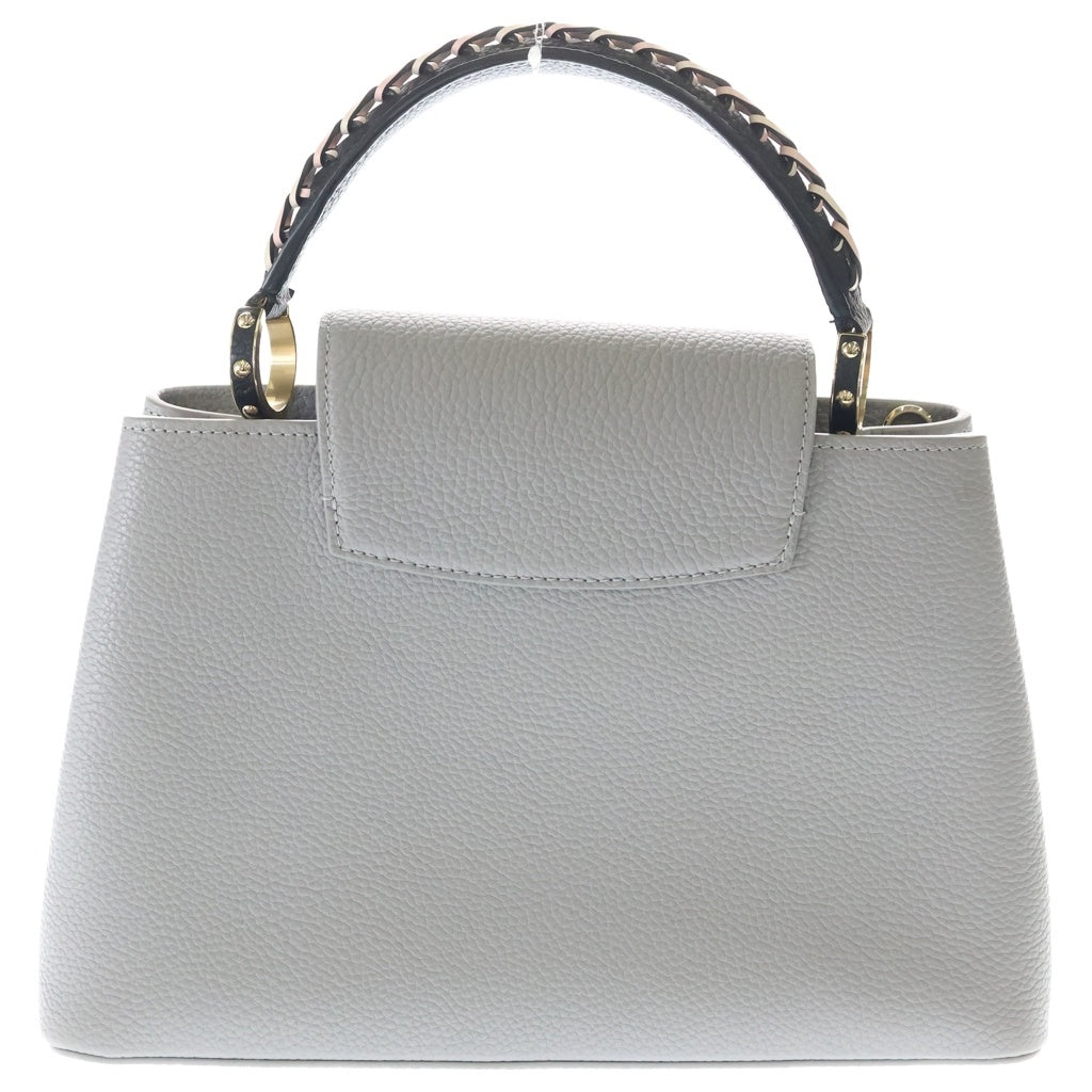 LOUIS VUITTON(ルイヴィトン) カプシーヌPM 2way ハンドバッグ ショルダーバッグ グレー トリヨンレザー M57029 ゴールド金具 レディース