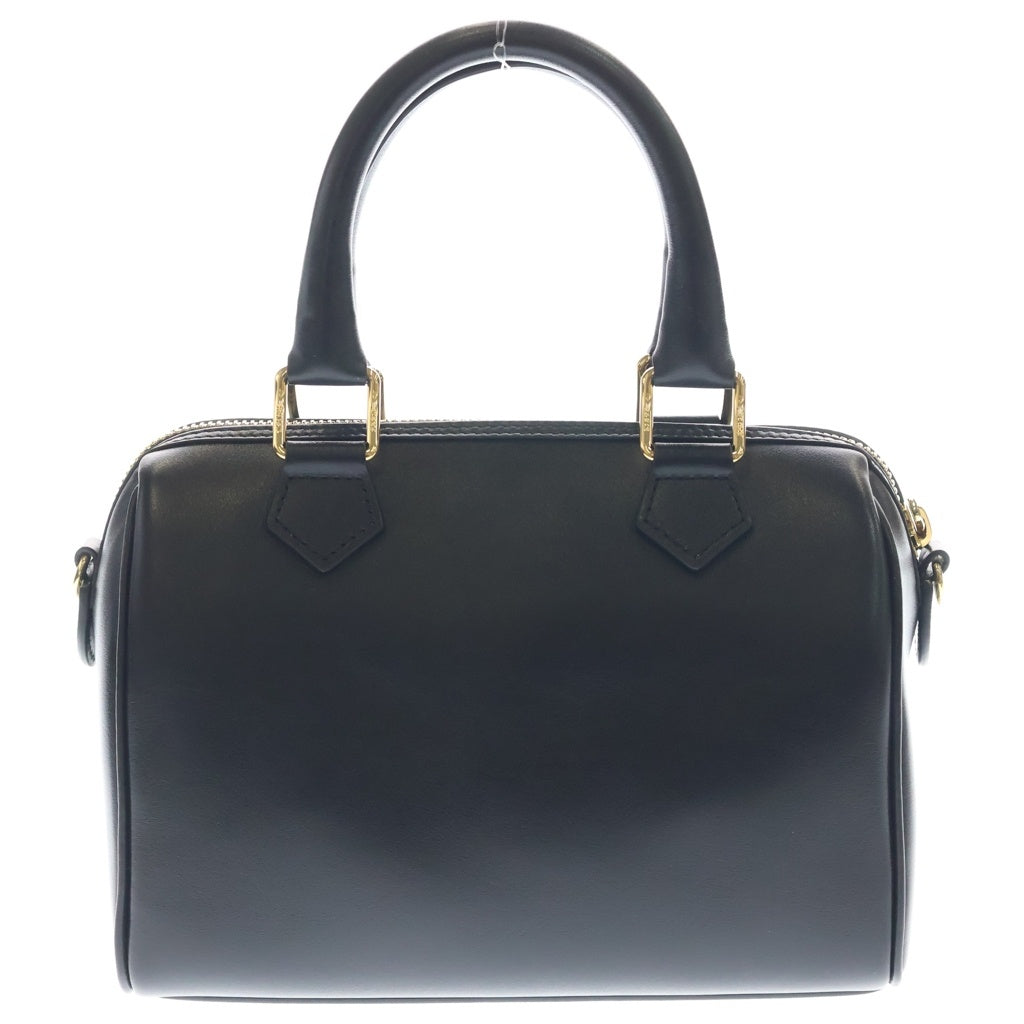 CELINE(セリーヌ) キュイル トリオンフ 2WAYバッグ ハンドバッグ ショルダーバッグ ブラック レザー ゴールド金具 レディース