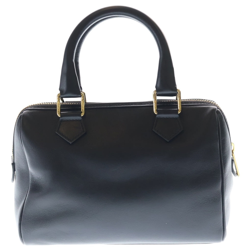 CELINE(セリーヌ) キュイル トリオンフ 2WAYバッグ ハンドバッグ ショルダーバッグ ブラック レザー ゴールド金具 レディース