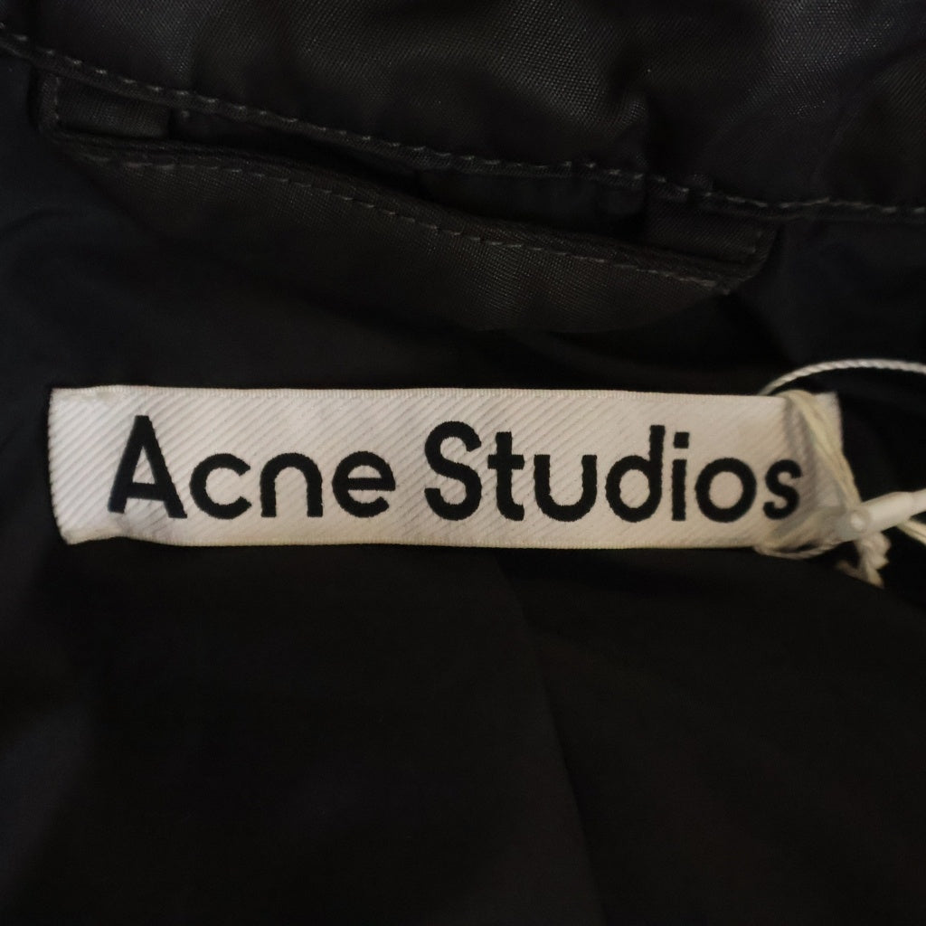 Acne Studios(アクネ ストゥディオズ) クロップド ボンバージャケット ブラック 32 レディース