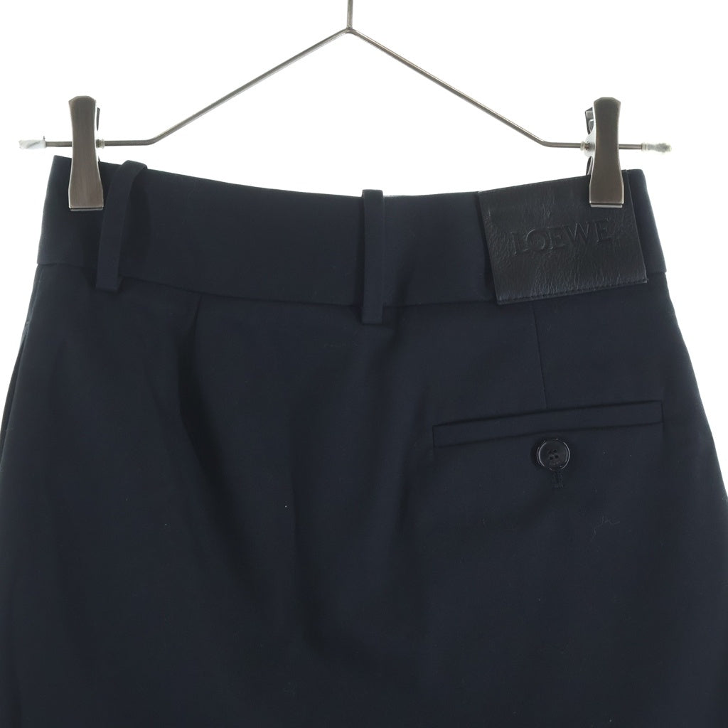 LOEWE(ロエベ) ロエベ ラップスカート ブラック コットン 32 レディース