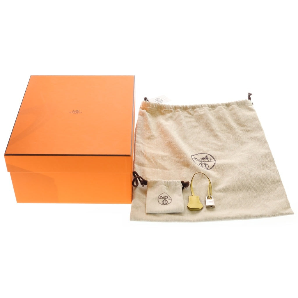 HERMES(エルメス) バーキン25 トゴ シルバー金具 ハンドバッグ K刻印 イエロー系 レディース