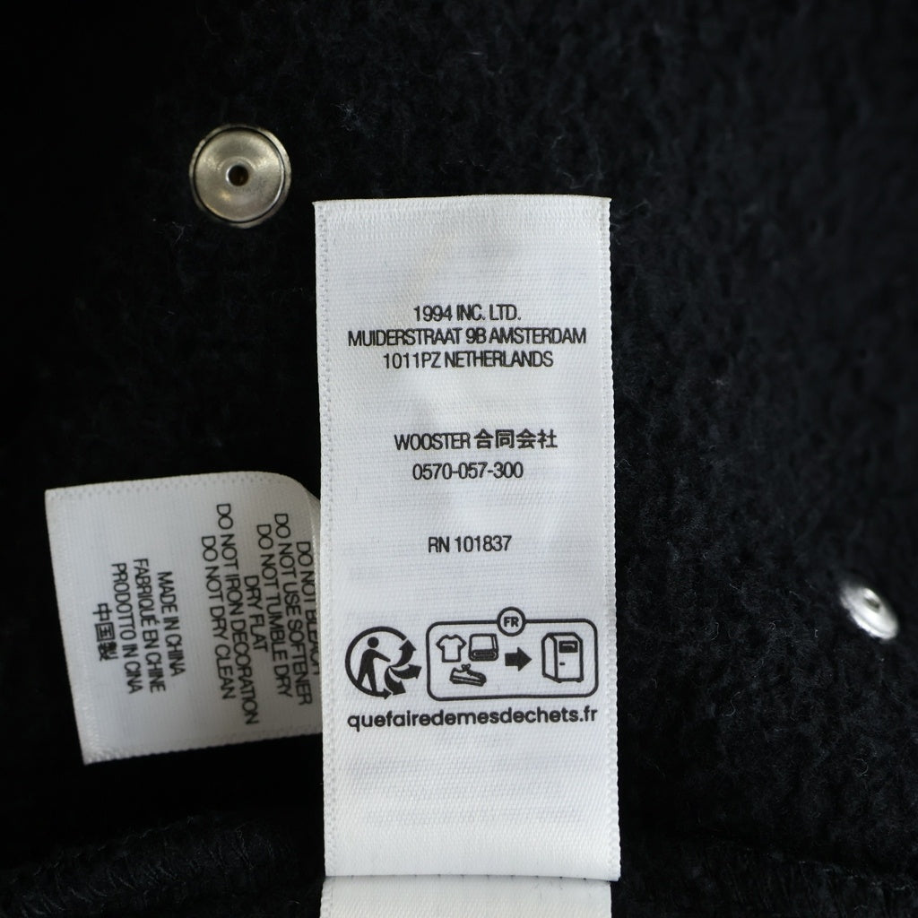 SUPREME(シュプリーム) Stars Studded Hooded Sweat スタースタッズ フーディー パーカー ブラック コットン XL